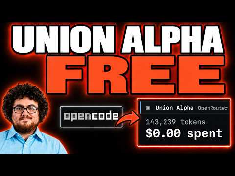Income stream surfers’ Union Alpha and OpenCode app-building video